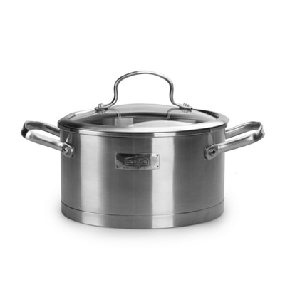 欧式多用汤锅(亚光玻盖)